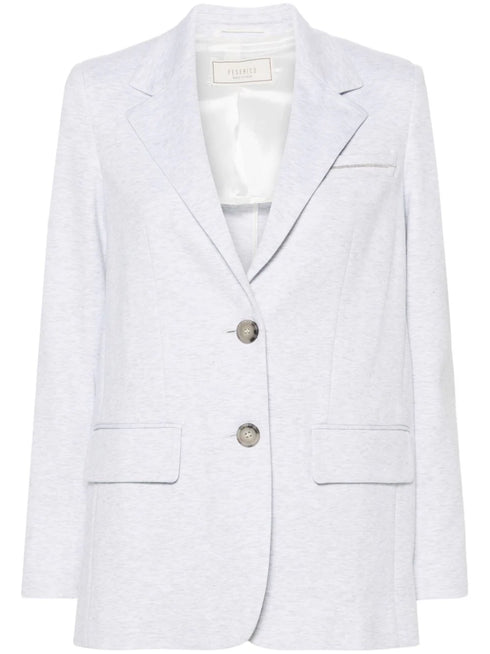 single-breasted blazer